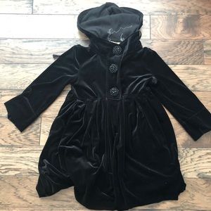 Free People Velour pea coat